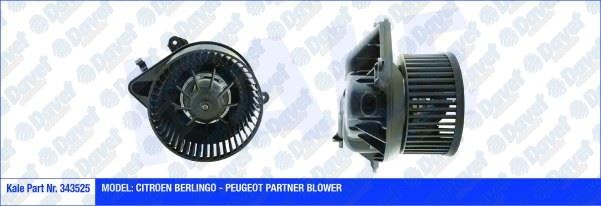 KALE 343525 Kalorifer Motoru Peugeot Berlingo - Partner (12v)